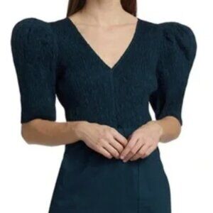 SEA Gaia Smocked Cotton Jumpsuit - 2